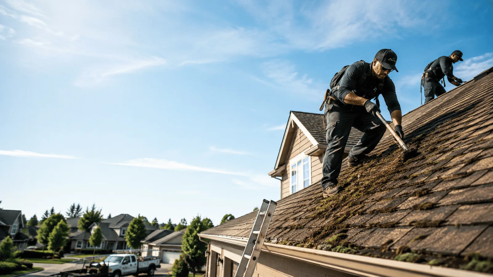 Roof Moss Removal in New Glarus, WI near me
